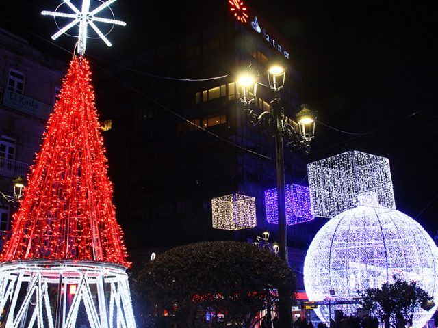 Navidad en Vigo Galicia que ver atracciones luces espectáculos