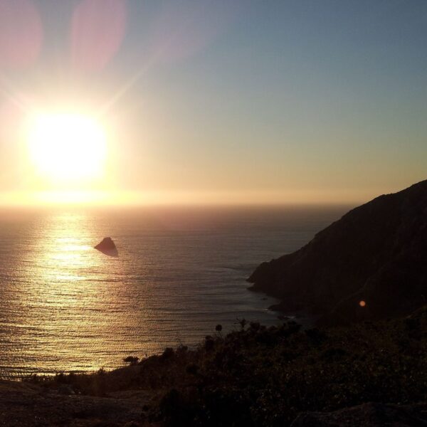 Excursión Finisterre desde Santiago de Compostela atardecer