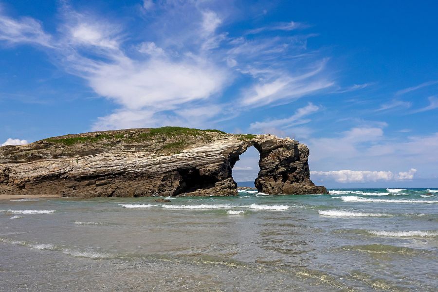 Excursión desde Santiago de Compostela Catálogo Playa de las Catedrales Lugo Ribadeo